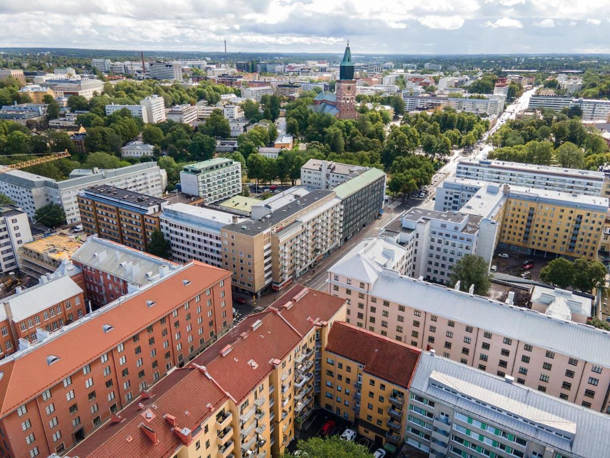Excellent Downtown Location & City Rooftop Views Турку Экстерьер фото